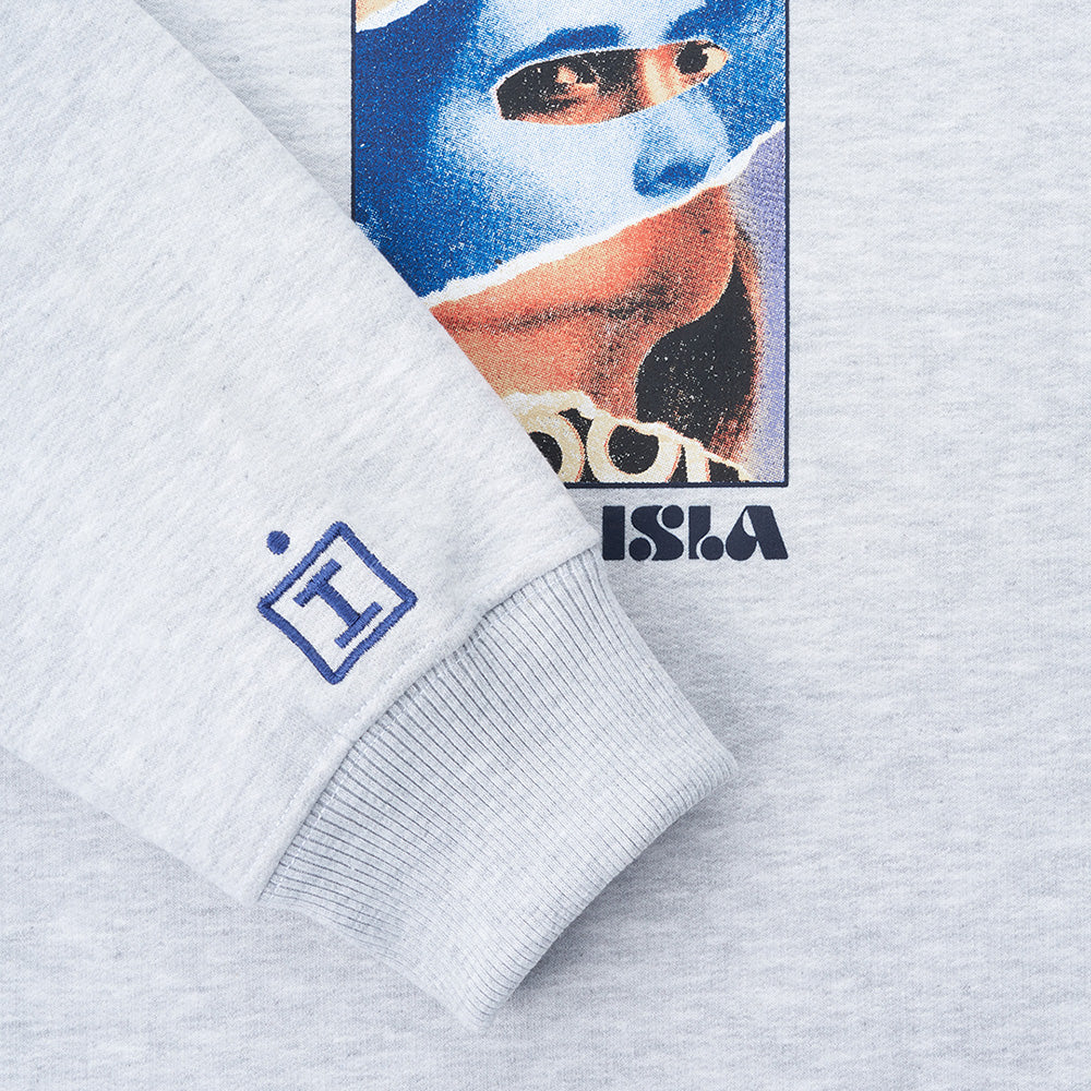 “UKNOWN PORTRAIT” CREWNECK HEATHER
