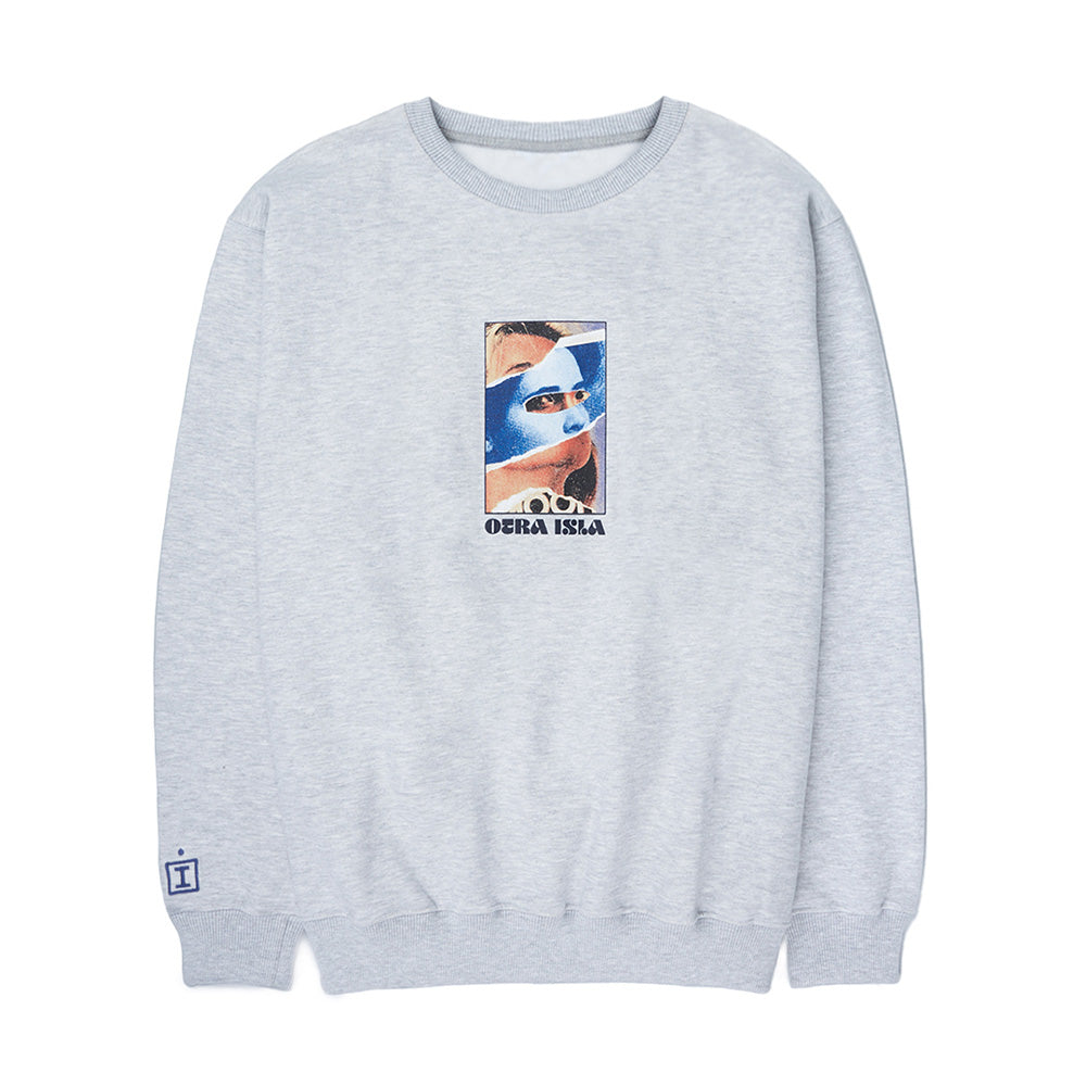 “UKNOWN PORTRAIT” CREWNECK HEATHER