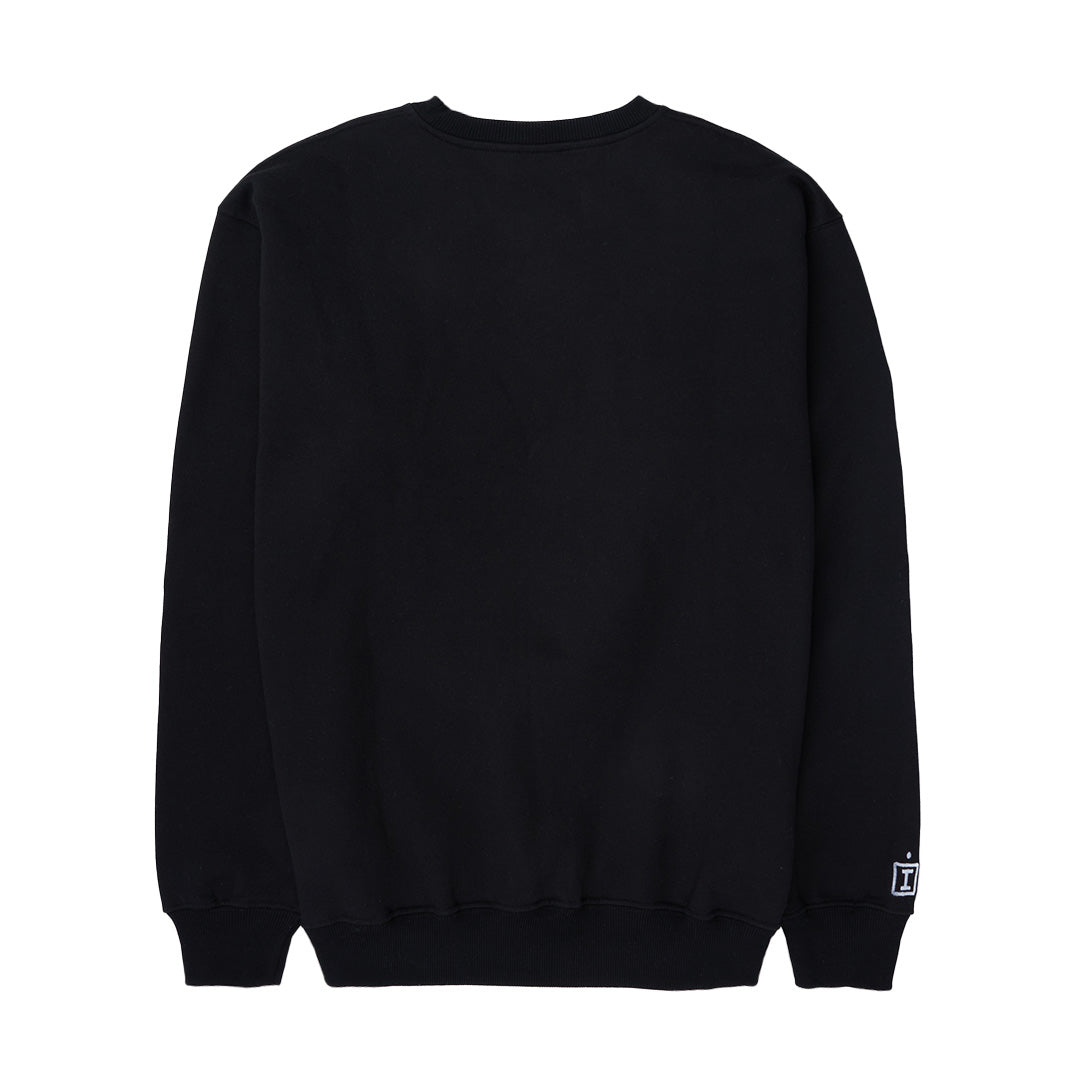 “UKNOWN PORTRAIT” CREWNECK BLACK