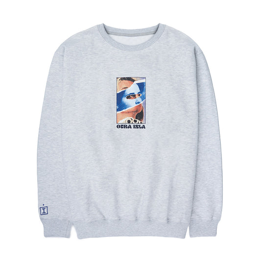 “UKNOWN PORTRAIT” CREWNECK HEATHER