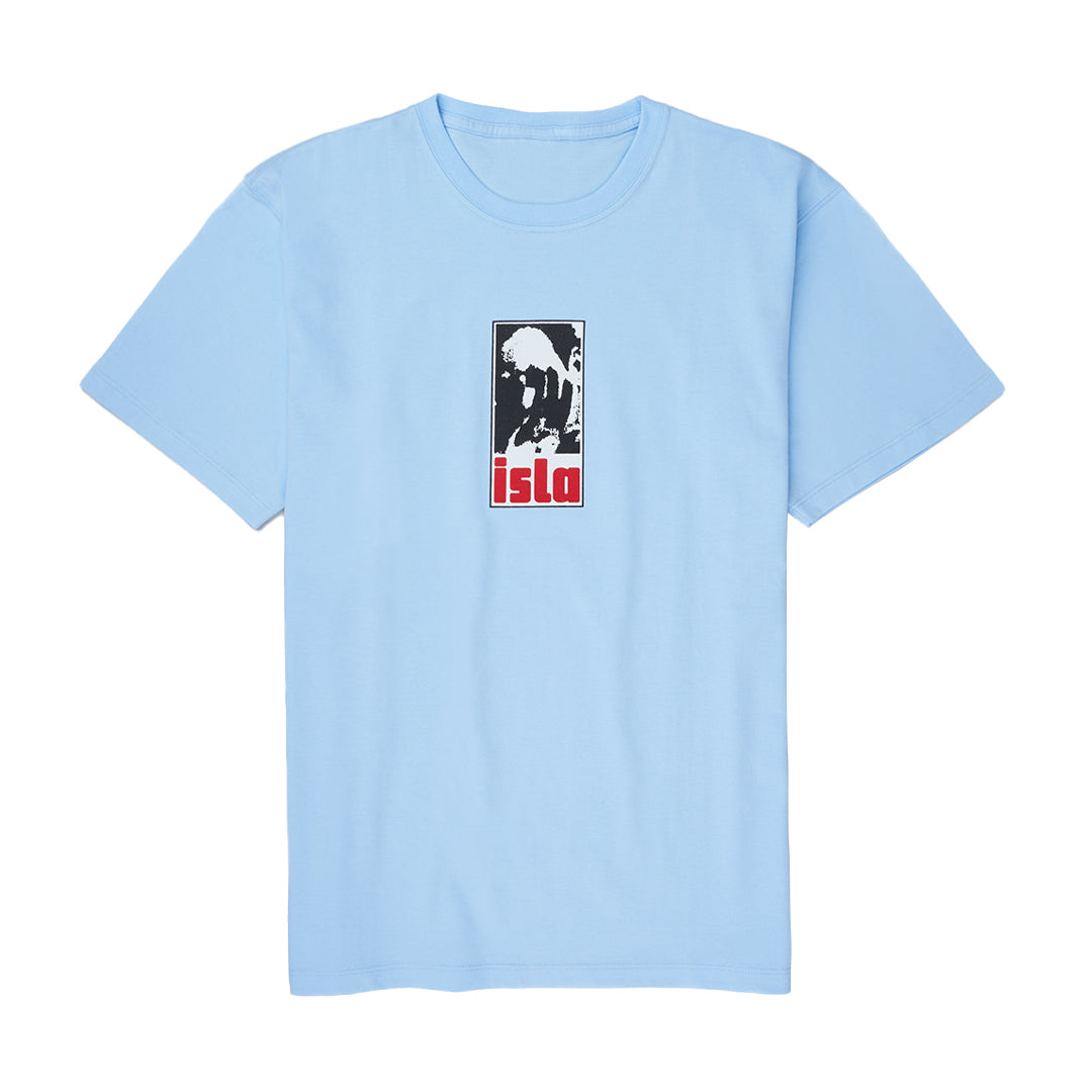 “LET ME GO” TEE BABY BLUE