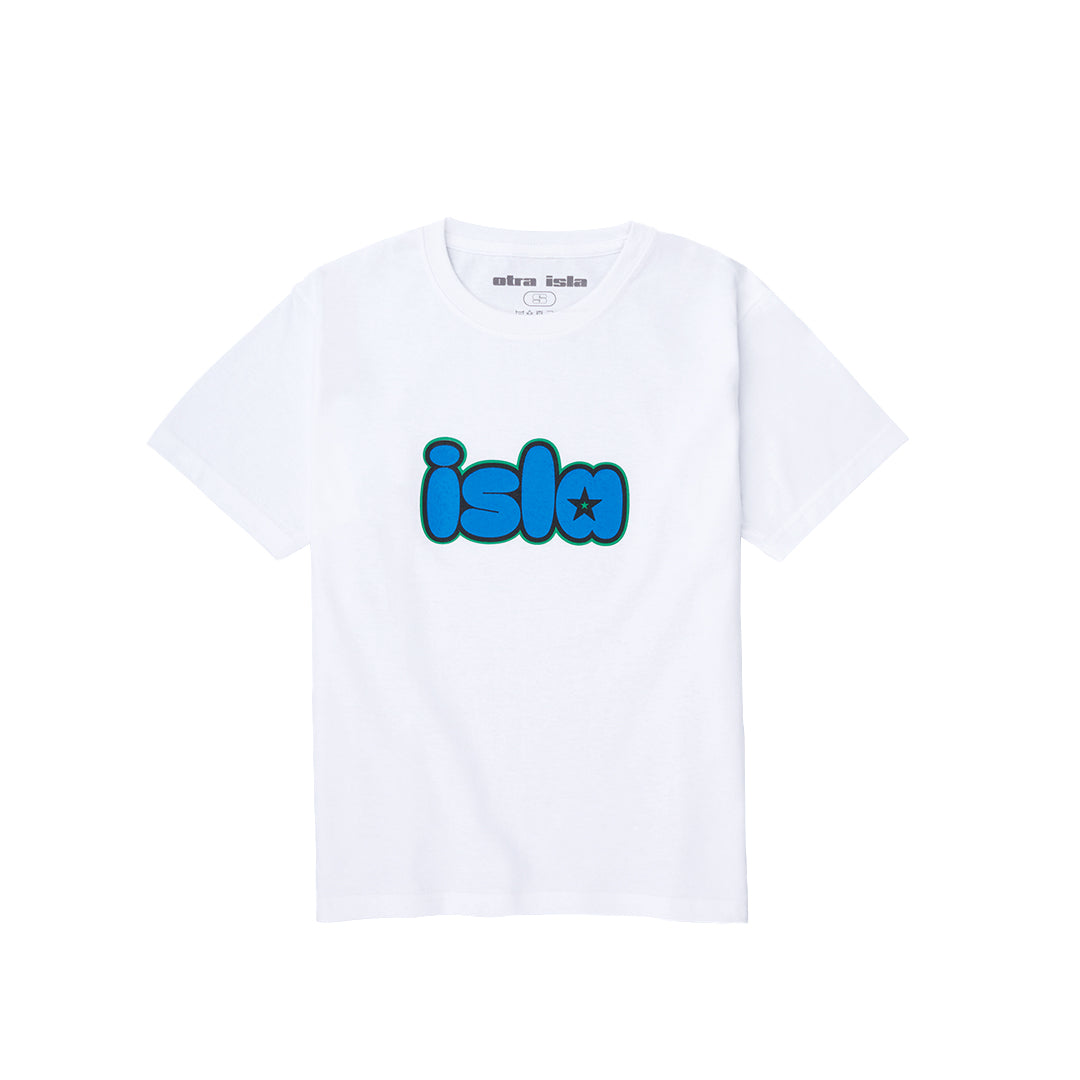 ISLA STAR BABY TEE WHITE