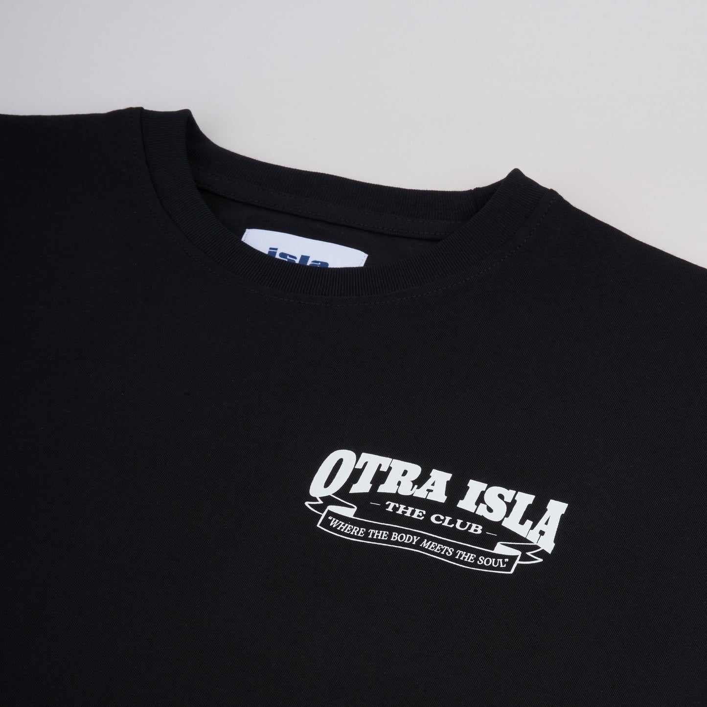 ISLA CLUB TEE BLACK
